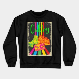 Oakley Vintage 80's Skates Boombox Crewneck Sweatshirt